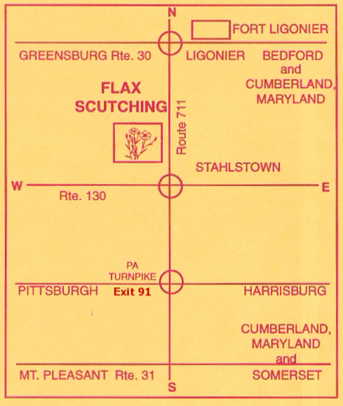 Flax Scutching Map
